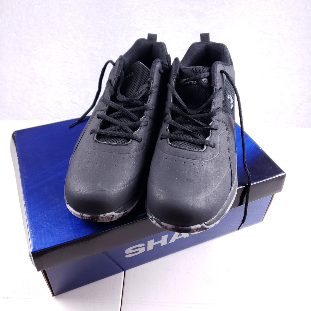 Shaq Scion Basketball Shoes Mens 13 D Black Low Top Athletic Sneakers